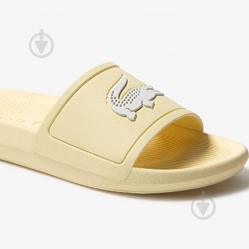 Шльопанці Lacoste CROCO SLIDE 120 1 CFA 739CFA0004241 р.40,5 жовтий - фото 6 Шльопанці Lacoste CROCO SLIDE 120 1 CFA 739CFA0004241 р.40,5 жовтий - фото 6