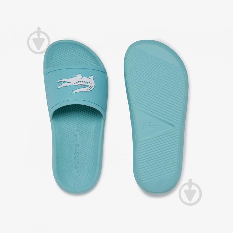 Шльопанці Lacoste CROCO SLIDE 120 1 CFA 739CFA00042K8 р.37 зелений - фото 4 Шльопанці Lacoste CROCO SLIDE 120 1 CFA 739CFA00042K8 р.37 зелений - фото 4