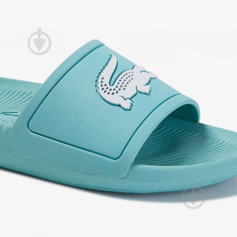 Шлепанцы Lacoste CROCO SLIDE 120 1 CFA 739CFA00042K8 р.39,5 зеленый - фото 6 Шлепанцы Lacoste CROCO SLIDE 120 1 CFA 739CFA00042K8 р.39,5 зеленый - фото 6