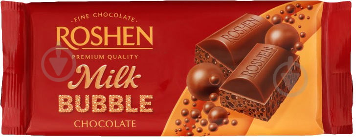 Шоколад Roshen пористий молочний 80 г - фото 1