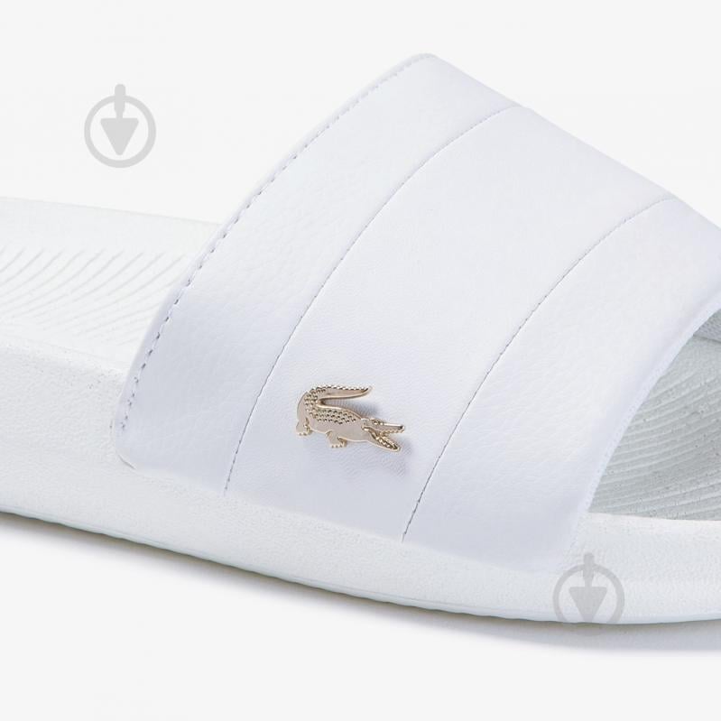 Шльопанці Lacoste CROCO SLIDE 120 3 US CFA 739CFA003621G р.38 білий - фото 6 Шльопанці Lacoste CROCO SLIDE 120 3 US CFA 739CFA003621G р.38 білий - фото 6