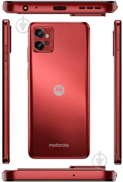 Смартфон Motorola G32 NFC 6/128GB satin maroon (950890) - фото 5