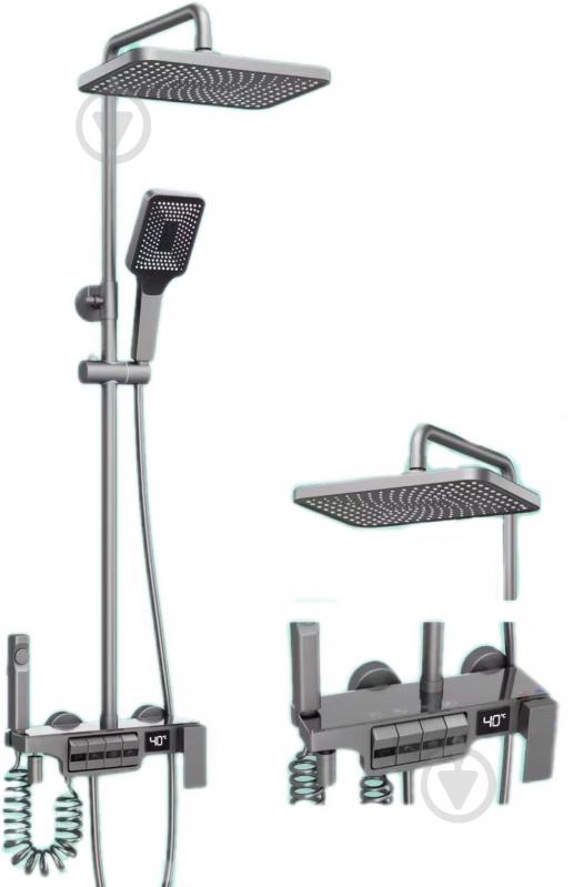 Душевая система Platinum 1634 c индикатором температуры - фото 1