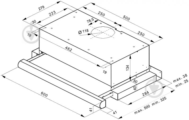 Вытяжка Hansa OTS 625 WH - фото 4