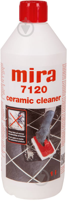 Средство Mira 7120 сeramic cleaner для удаления ржавчины и известкового налета 1 л - фото 1