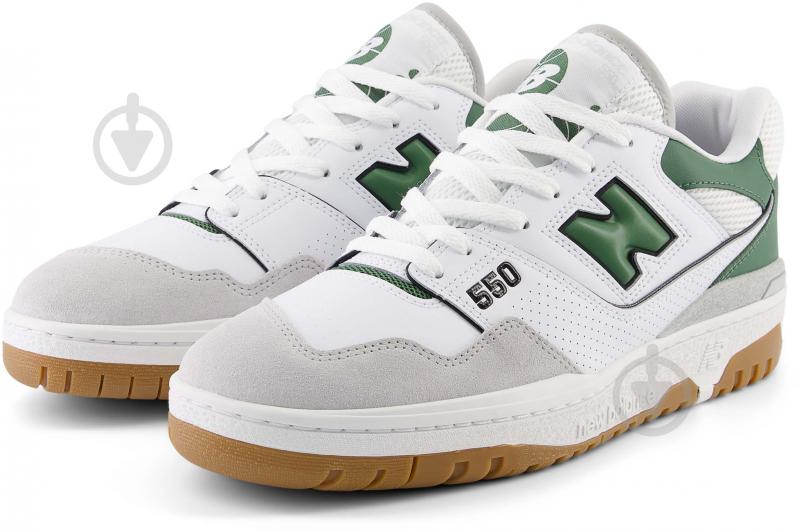 Кроссовки мужские демисезонные New Balance 550 BB550ESB р.43 белые - фото 10 Кроссовки мужские демисезонные New Balance 550 BB550ESB р.43 белые - фото 10