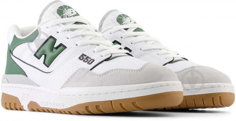 Кроссовки мужские демисезонные New Balance 550 BB550ESB р.43 белые - фото 16 Кроссовки мужские демисезонные New Balance 550 BB550ESB р.43 белые - фото 16