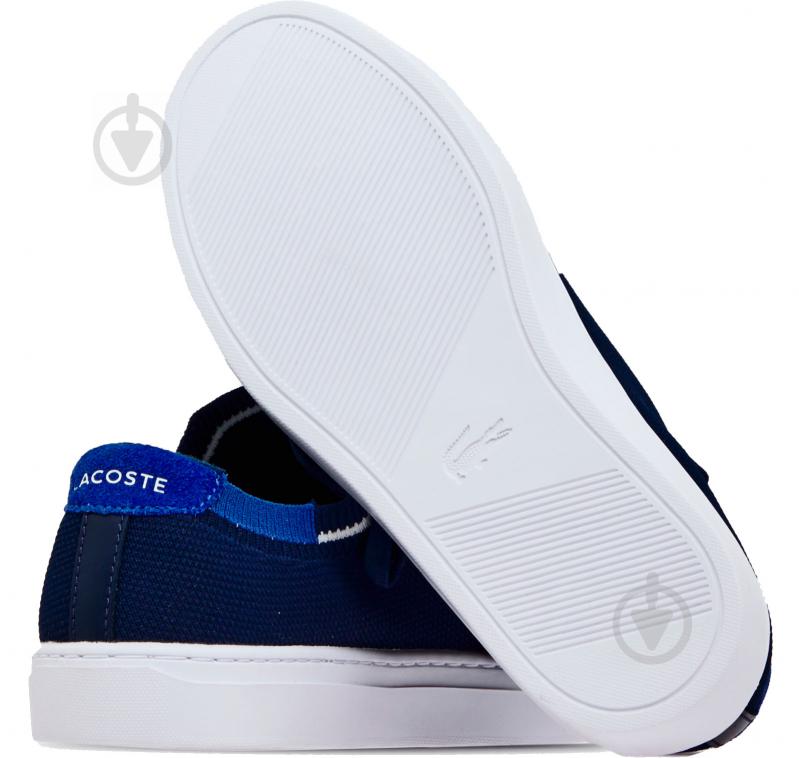 Кроссовки мужские демисезонные Lacoste LA PIQUEE 120 1 CMA 739CMA0023NV1 р.40,5 синие - фото 4