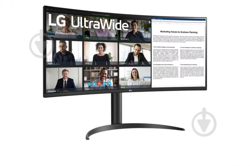 Монітор LG 34" (34WR55QK-B) - фото 2