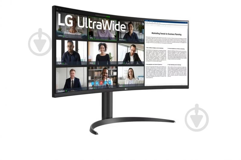 Монітор LG 34" (34WR55QK-B) - фото 4