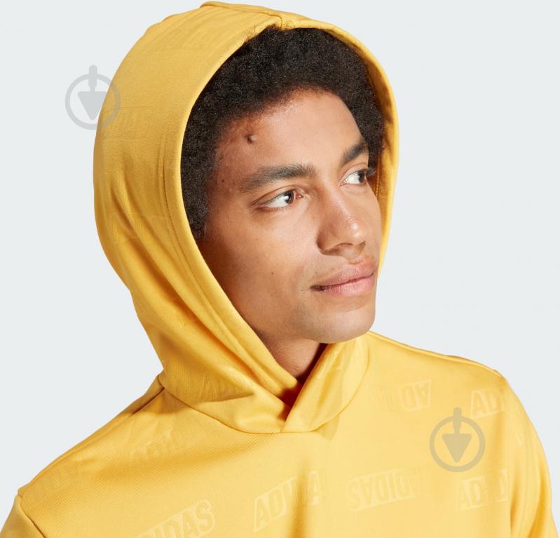 Джемпер Adidas Embossed Polar Fleece IJ6429 р.2XL жовтий - фото 6 Джемпер Adidas Embossed Polar Fleece IJ6429 р.2XL жовтий - фото 6