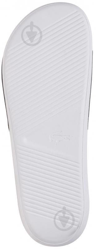 Шлепанцы Lacoste CROCO SLIDE TRI3 CMA 739CMA0043407 р.46 белый - фото 6 Шлепанцы Lacoste CROCO SLIDE TRI3 CMA 739CMA0043407 р.46 белый - фото 6