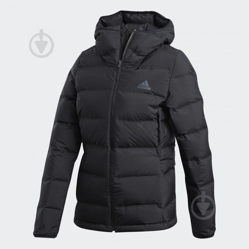 Пуховик жіночий Adidas W Helionic Ho J BQ1935 р.XS чорний - фото 1