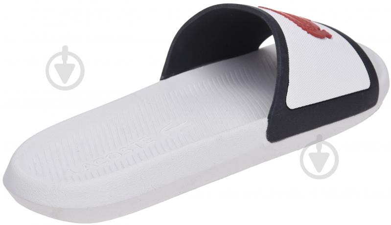 Шлепанцы Lacoste CROCO SLIDE TRI3 CMA 739CMA0043407 р.40,5 белый - фото 4
