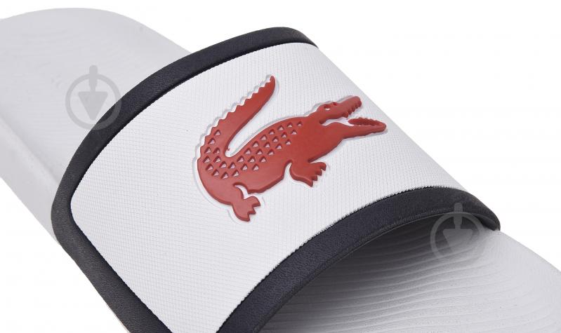 Шлепанцы Lacoste CROCO SLIDE TRI3 CMA 739CMA0043407 р.43 белый - фото 7 Шлепанцы Lacoste CROCO SLIDE TRI3 CMA 739CMA0043407 р.43 белый - фото 7