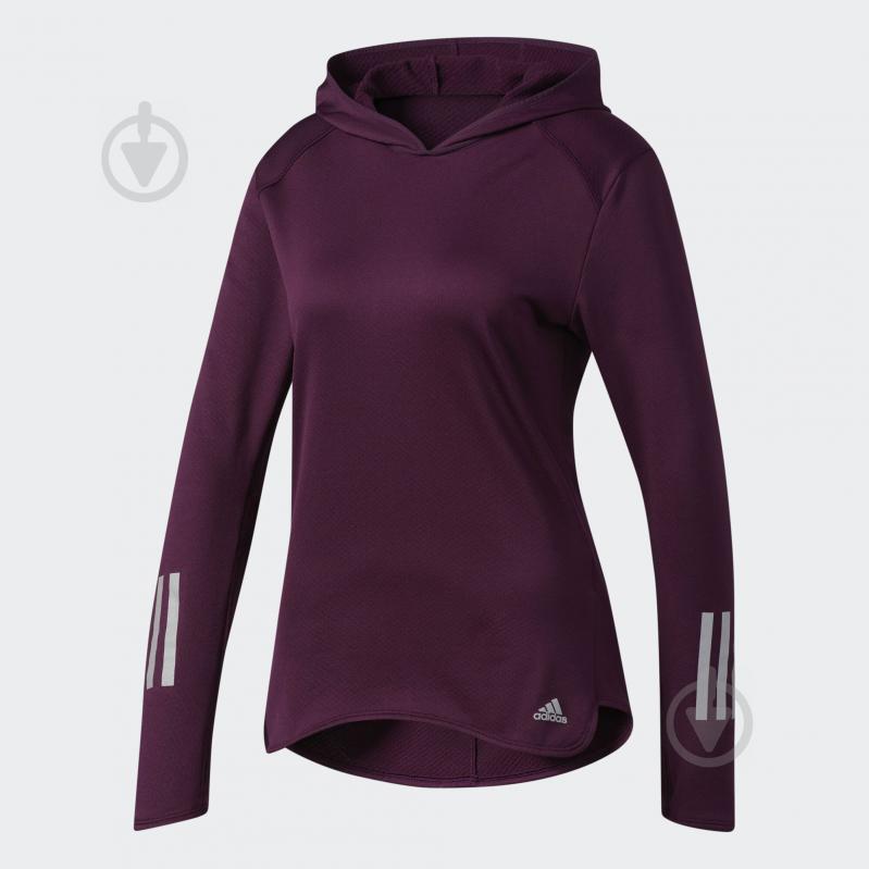 Джемпер Adidas RS CLIMA HOODIE BS2906 р. XS бордовий - фото 1