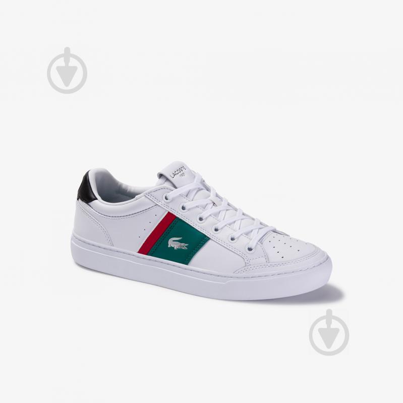 Кроссовки мужские демисезонные Lacoste COURTLINE 120 2 US CMA 739CMA0048082 р.42,5 белые - фото 1