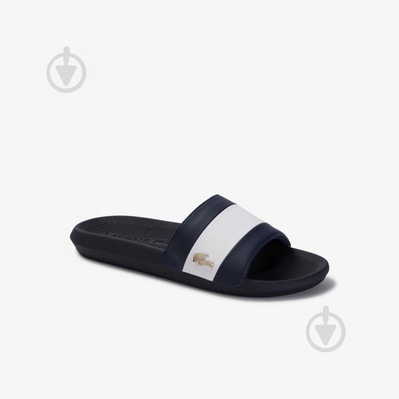 Шлепанцы Lacoste CROCO SLIDE 120 3 US CMA 739CMA0061092 р.43 синий - фото 1 Шлепанцы Lacoste CROCO SLIDE 120 3 US CMA 739CMA0061092 р.43 синий - фото 1