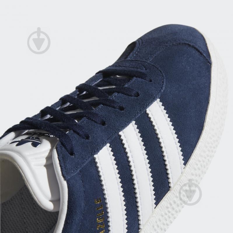 Кроссовки Adidas GAZELLE J BY9144 р.35 темно-синие - фото 8