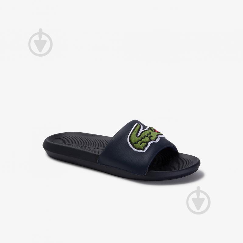 Шльопанці Lacoste CROCO SLIDE 120 2 US CMA 739CMA00622S3 р.41,5 зелений - фото 1 Шльопанці Lacoste CROCO SLIDE 120 2 US CMA 739CMA00622S3 р.41,5 зелений - фото 1