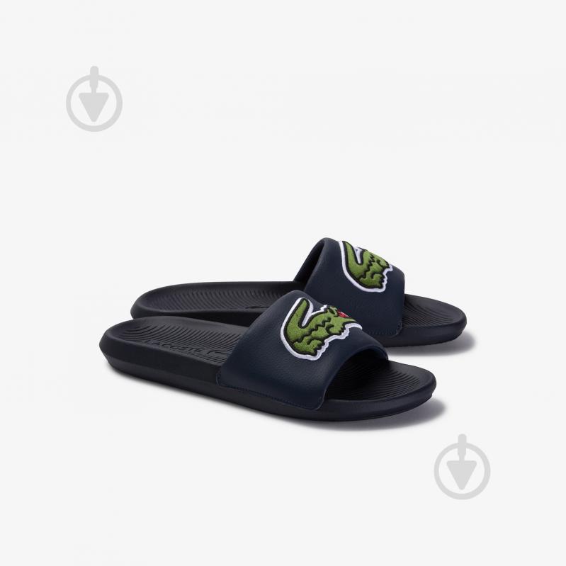Шльопанці Lacoste CROCO SLIDE 120 2 US CMA 739CMA00622S3 р.41,5 зелений - фото 2 Шльопанці Lacoste CROCO SLIDE 120 2 US CMA 739CMA00622S3 р.41,5 зелений - фото 2