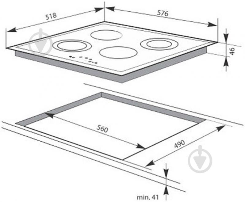 Варочная поверхность электрическая Hansa BHC 63502 - фото 2