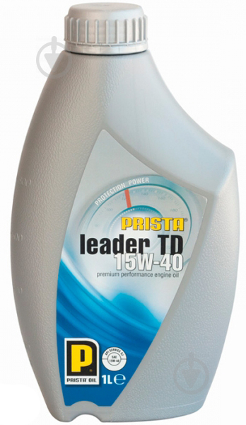 Моторне мастило Prista Oil PRIS LEADER TD 15W-40 1 л (PRIS LEADER TD 15W40 1L) - фото 1