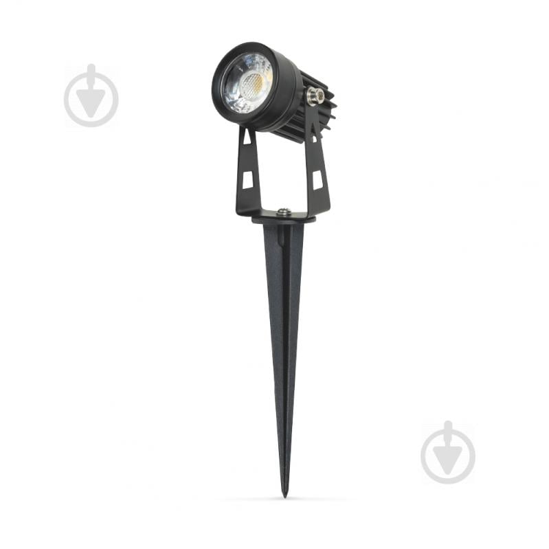 Світильник садовий LightMaster LED 3 Вт IP65 чорний SP1602 3W 230V 6500K - фото 1