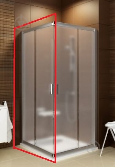 Стінка душова Ravak BLRV2K-80 GRAPE - фото 1