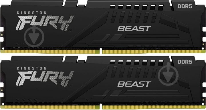 Оперативна пам'ять Kingston DDR SDRAM 32 GB (2x16GB)(KF552C40BBK2-32) Fury Beast Black - фото 2