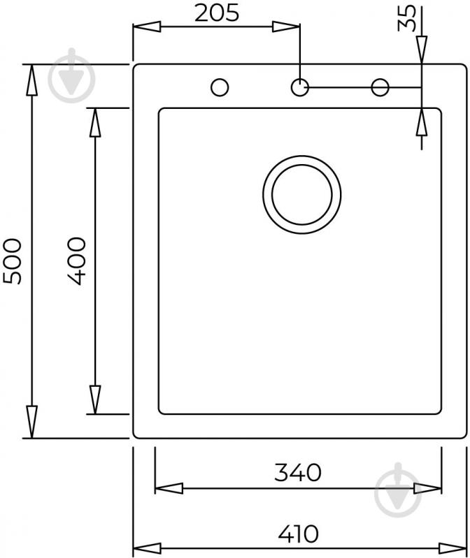 Мийка для кухні Teka Forsquare 34.40 TG (115230011) сірий - фото 3