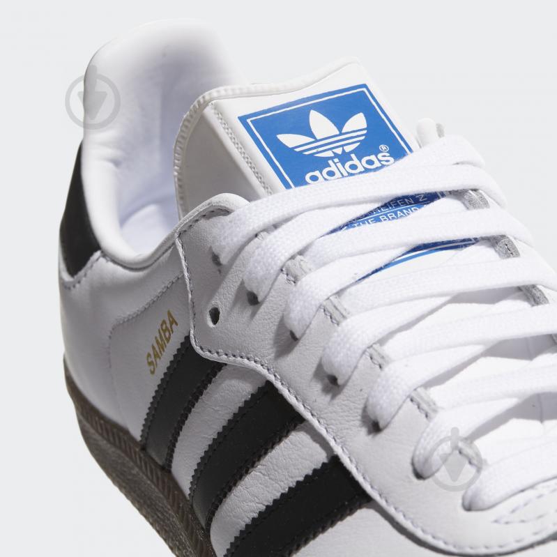 Кросівки чоловічі зимові Adidas SAMBA OG BZ0057 р.42 2/3 білі - фото 7