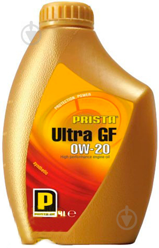 Моторне мастило Prista Oil PRIS ULTRA GF 0W-20 4 л (PRIS ULTRA GF 0W20 4L) - фото 1