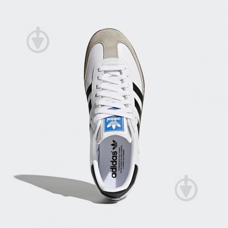 Кроссовки мужские зимние Adidas SAMBA OG BZ0057 р.43 1/3 белые - фото 2