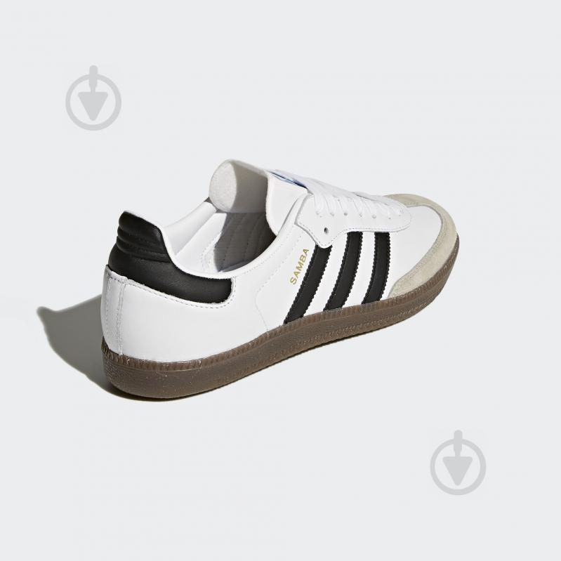 Кроссовки мужские зимние Adidas SAMBA OG BZ0057 р.43 1/3 белые - фото 5