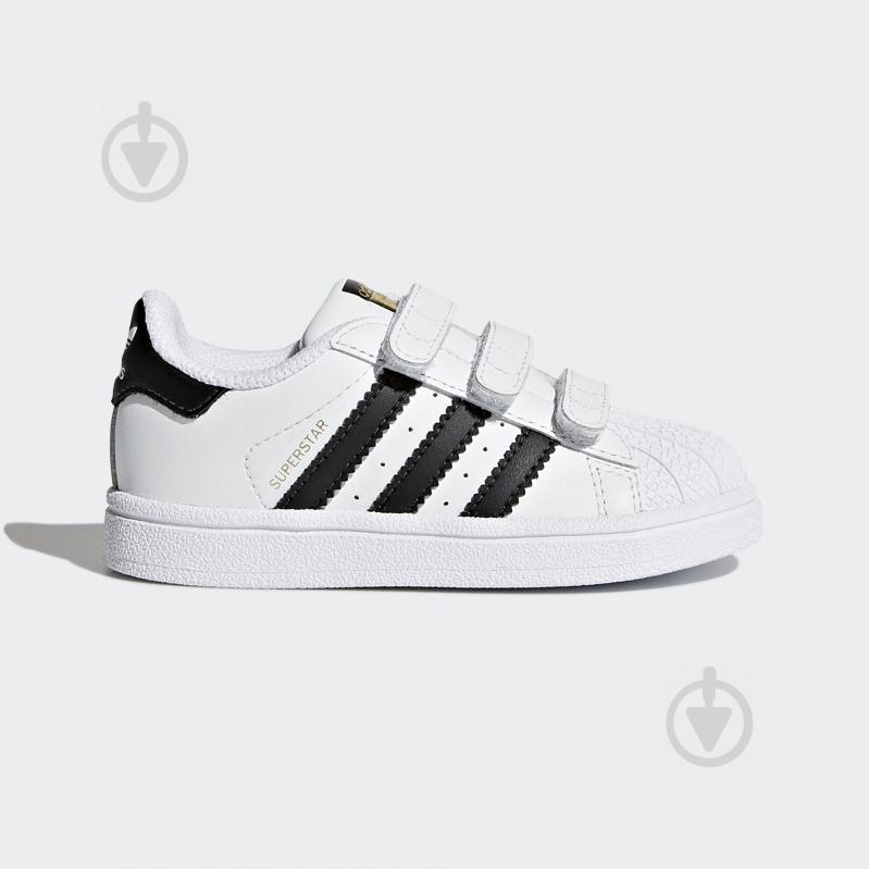 Кросівки Adidas SUPERSTAR CF I BZ0418 р.23,5 білі - фото 1