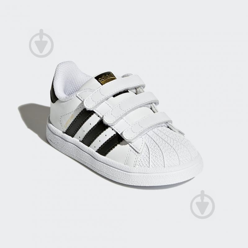 Кросівки Adidas SUPERSTAR CF I BZ0418 р.23,5 білі - фото 4