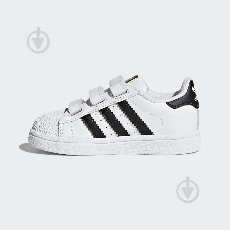 Кросівки Adidas SUPERSTAR CF I BZ0418 р.23,5 білі - фото 6