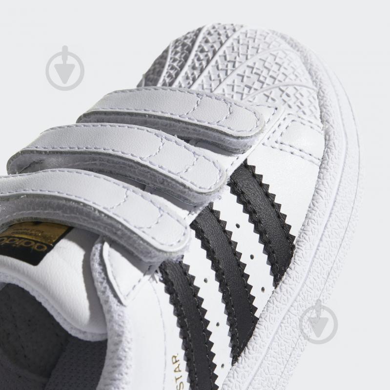 Кросівки Adidas SUPERSTAR CF I BZ0418 р.23,5 білі - фото 8