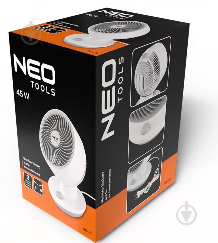 Вентилятор настольный NEO tools 45 Вт (90-016) - фото 3