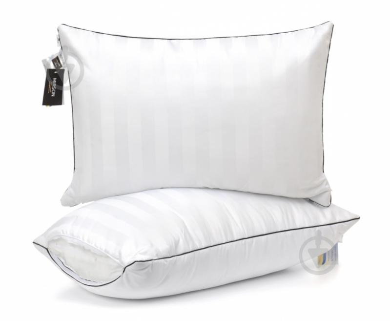 Подушка №917 Royal Pearl Hand Made Thinsulate упругая MirSon 40x40 см белый - фото 1