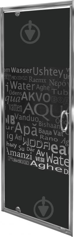 Душові двері Aquaform Nigra 90x185 cм 103-40082 - фото 2