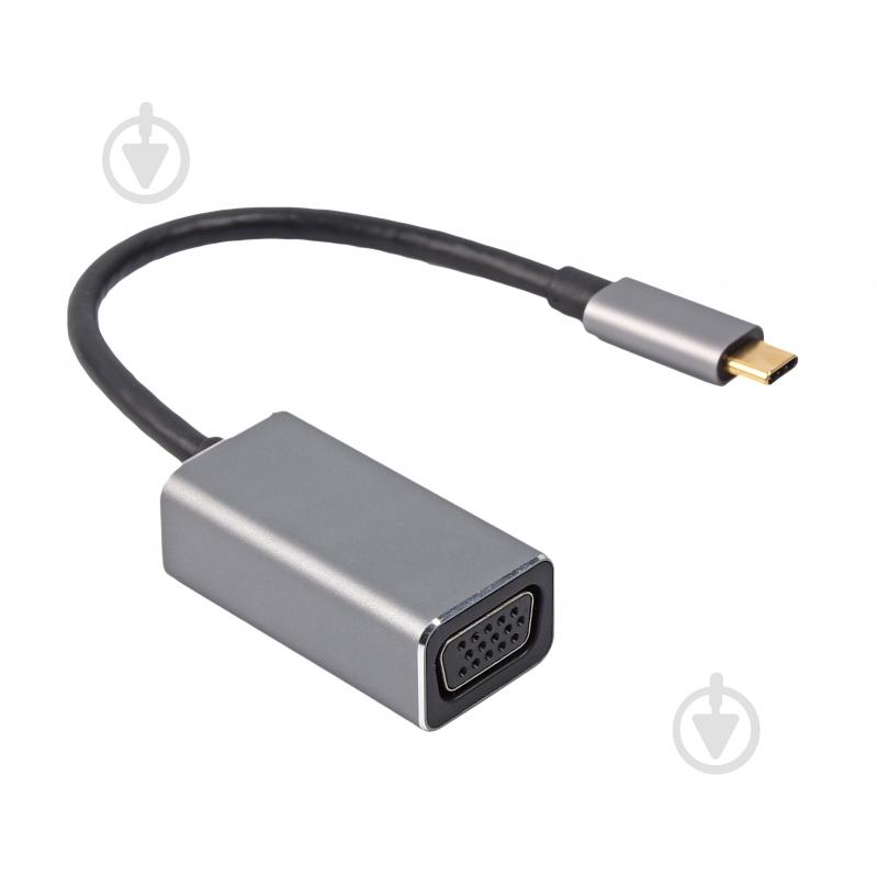 Адаптер Viewcon USB-C на VGA 0,01 м (TE388) - фото 1