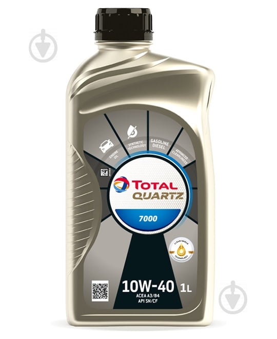 Моторне мастило Total Quartz 7000 10W-40 1 л - фото 1