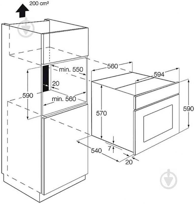 Духова шафа Zanussi ZOB 33701 CR - фото 2