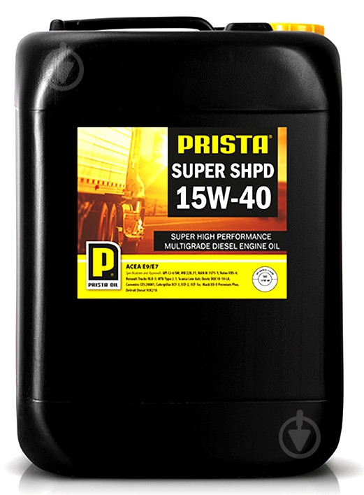 Моторне мастило Prista Oil PRIS SHPD LS 15W-40 20 л (PRIS SHPD LS 15W40 20L) - фото 1