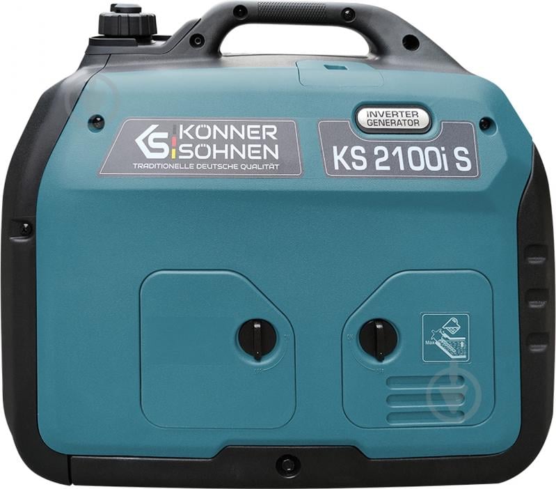 Генератор бензиновый Konner&Sohnen 1,8 кВт / 2 кВт 230 В KS 2100i S - фото 6 Генератор бензиновый Konner&Sohnen 1,8 кВт / 2 кВт 230 В KS 2100i S - фото 6