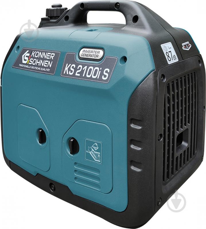Генератор бензиновый Konner&Sohnen 1,8 кВт / 2 кВт 230 В KS 2100i S - фото 8 Генератор бензиновый Konner&Sohnen 1,8 кВт / 2 кВт 230 В KS 2100i S - фото 8