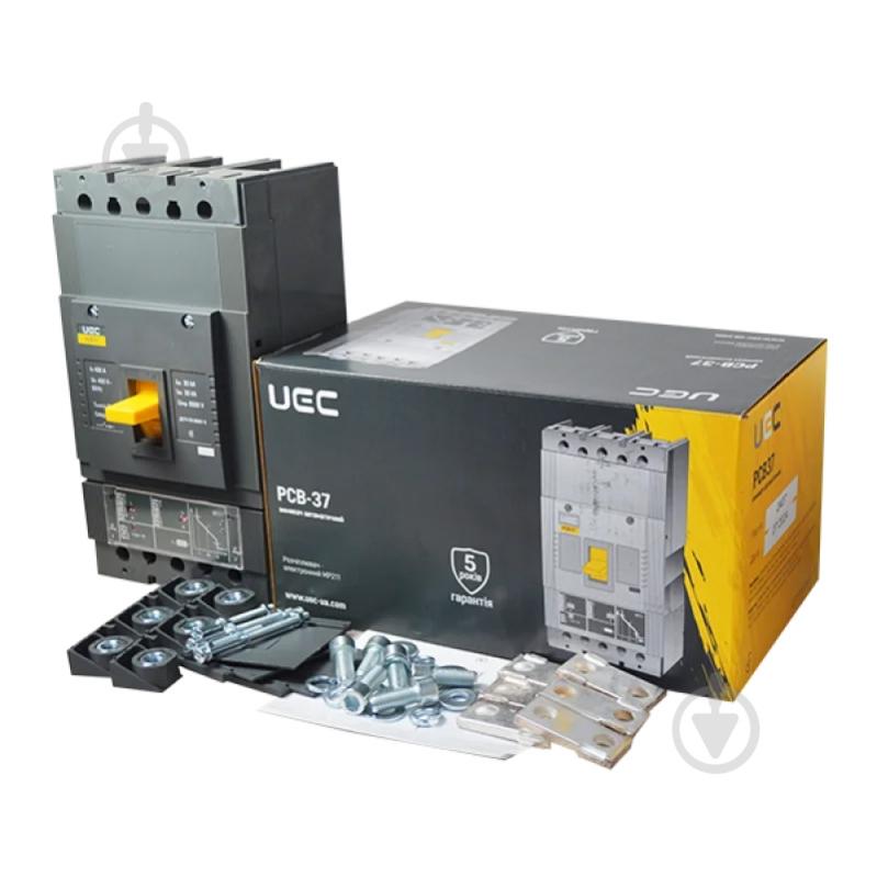Автоматический выключатель UEC PCB37 3Р 400А 35кА с электронным расцепителем PR211 MCCB-PCB-37-3-0400E - фото 3
