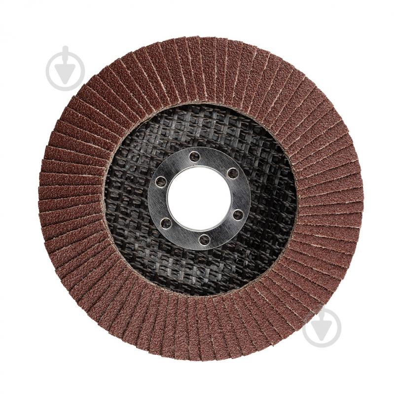 Круг лепестковый GRAPHITE 115 мм P100 58T128 - фото 1 Круг лепестковый GRAPHITE 115 мм P100 58T128 - фото 1